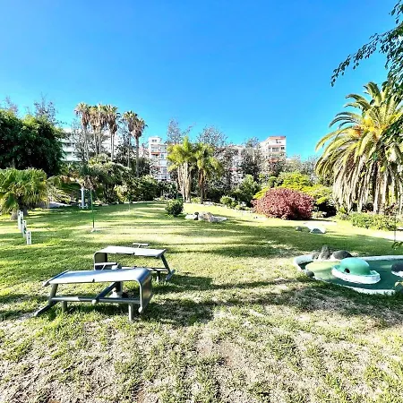 Appartement Estudio Superior, Wifi, Pool, Tropical Jardin En Puero De La Cruz *
